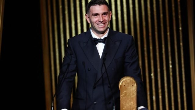 Dibu Martínez, nominado al mejor arquero del mundo en la gala del Balón de Oro