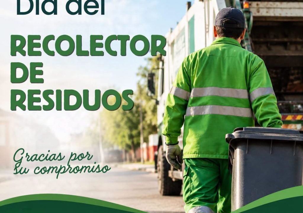 Felicitamos y agradecemos en el «Día del recolector de residuos»
