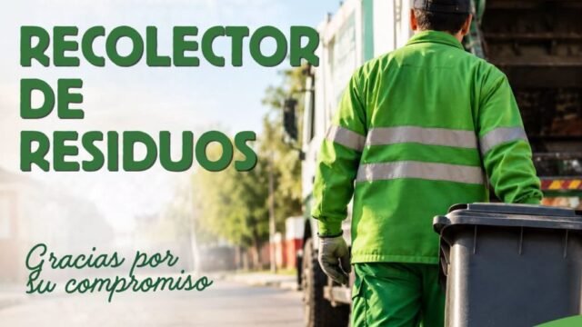 Felicitamos y agradecemos en el «Día del recolector de residuos»