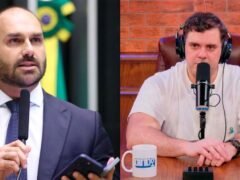 Eduardo Bolsonaro participará del stream del Gordo Dan antes del balotaje en Brasil