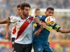 Así le fue a Ponzio frente a Boca en La Bombonera