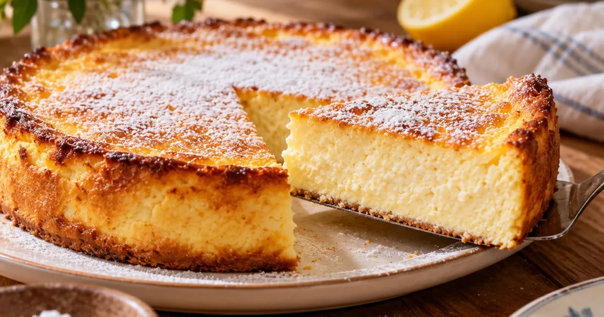 Tarta de ricota sin masa: la receta fácil y cremosa que se prepara con pocos ingredientes