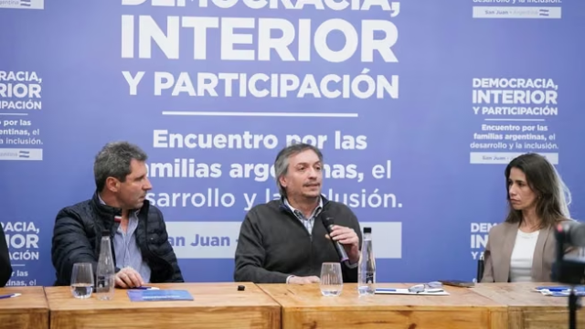 Se mueve el peronismo: Máximo Kirchner se mostró en San Juan con Sergio Uñac y Juan Manzur se reunió con Sergio Massa.