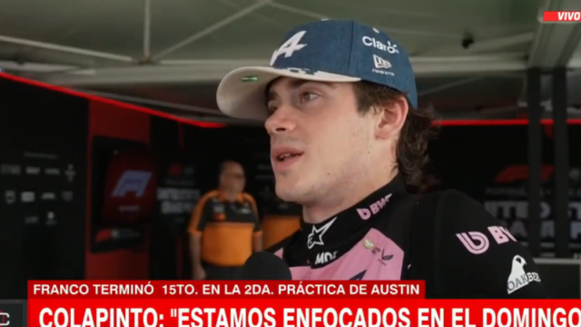El optimismo de Franco Colapinto tras las prácticas en el GP de Estados Unidos: «Hay mucho para mejorar y entender»