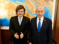 Malvinas: The Telegraph afirmó que Benjamín Netanyahu autorizó apoyo para la Argentina y Javier Milei lo festejó