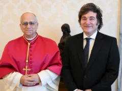 La reacción de Javier Milei a la visita del papa León XIV a la Argentina