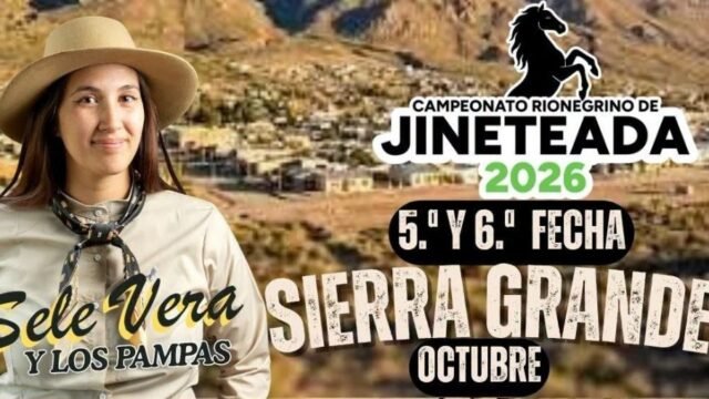 Vuelve la fiesta de jineteada a Sierra Grande!