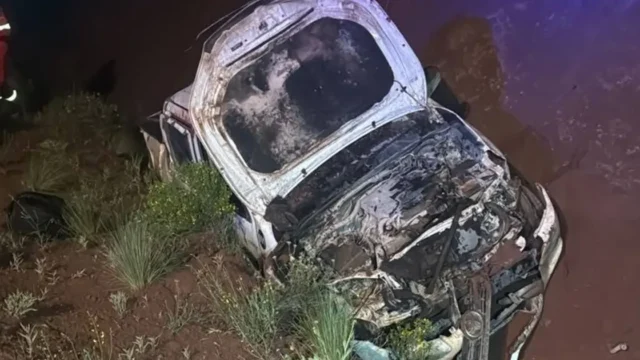 Un vuelco en la Ruta 5 cerca de Rincón de los Sauces dejó cinco personas heridas