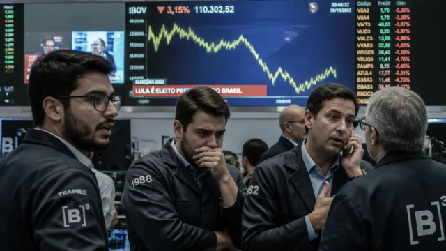 Los mercados de Brasil se desploman tras la victoria de Lula