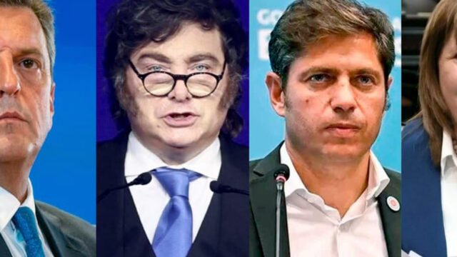 Una nueva encuesta midió balotajes para 2027 y dejó sorpresas: Milei y Bullrich vs. Kicillof y Massa