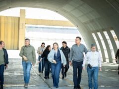 Córdoba: la Ministra de Seguridad, Alejandra Monteoliva, inspeccionó FAdeA para el operativo del Papa León XIV