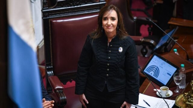 Victoria Villarruel lanzó un programa de alivio financiero para los trabajadores del Senado y marcó otra diferencia con Milei